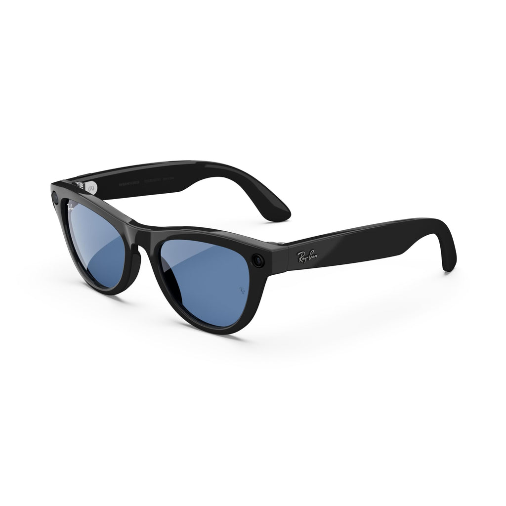 Ray-Ban | Meta Skyler (Gen 1) Shiny Chalky Grey, Transitions® Sapphire Lenses