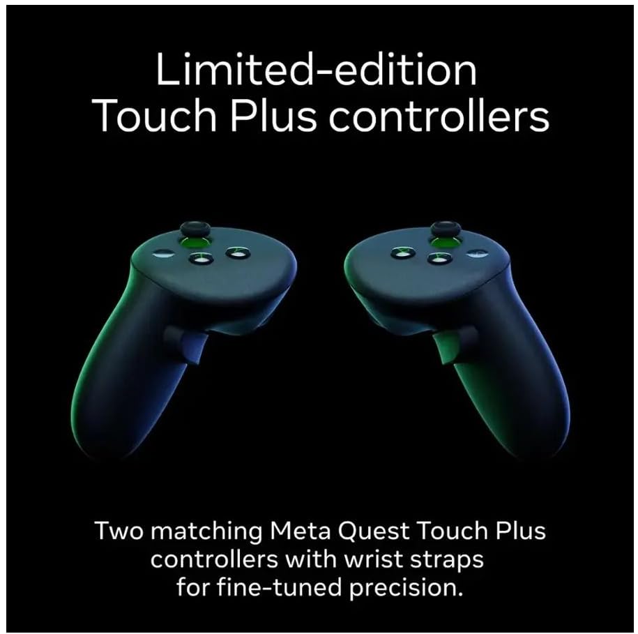 Meta Quest 3s Xbox Edition 128GB Online Game Services Handheld Console Game 3 Months of Xbox Game Pass Ultimate Included Limited-Edition Carbon Black