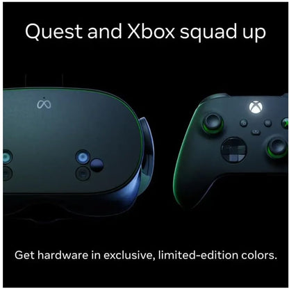 Meta Quest 3s Xbox Edition 128GB Online Game Services Handheld Console Game 3 Months of Xbox Game Pass Ultimate Included Limited-Edition Carbon Black