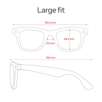 Ray-Ban Meta (Gen 2), Wayfarer, Matte Black | Smart AI Glasses for Men, Women — 2X Battery Life — 3K Ultra HD Resolution — 12 MP Ultra-Wide Camera, Audio, Video — Transitions® Grey Lenses