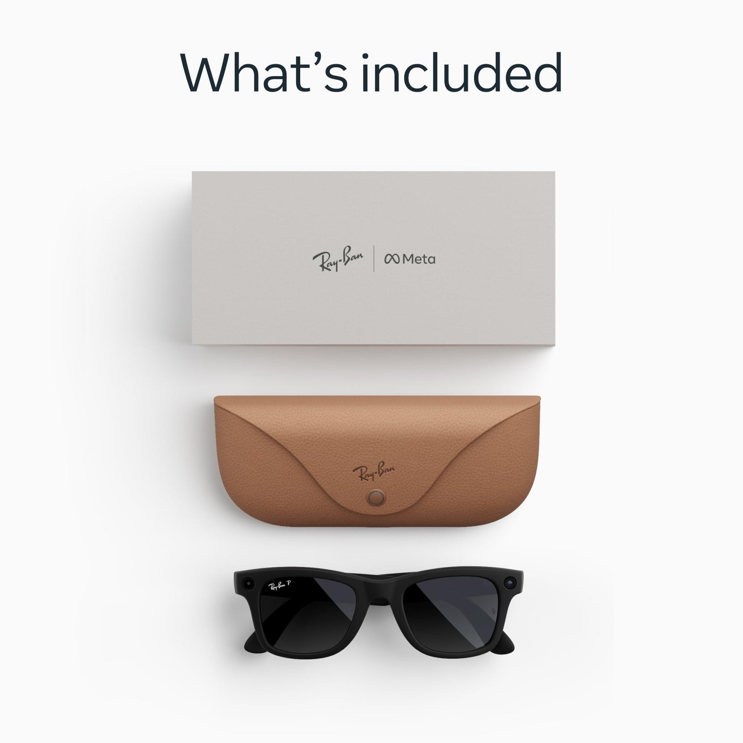 Ray-Ban Meta (Gen 2), Wayfarer, Matte Black | Smart AI Glasses for Men, Women — 2X Battery Life — 3K Ultra HD Resolution — 12 MP Ultra-Wide Camera, Audio, Video — Transitions® Grey Lenses