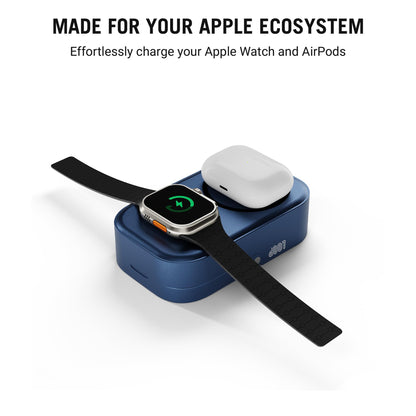 DailyObjects Loop Qi2-Certified 10000 mAh Fast Charging MagSafe-Compatible Wireless Aluminium Power Bank - Black Compatible with iPhone 16, 15,14,13,12 Series | Multi-Layer chipset for Protection