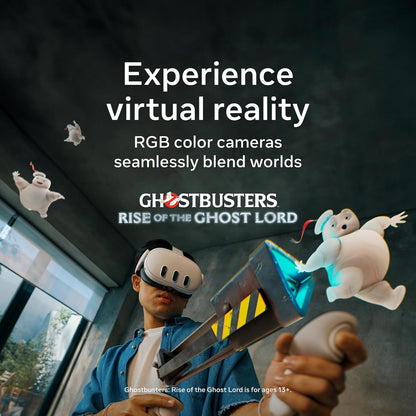 Meta Quest 3 512GB - Breakthrough Mixed Reality - Powerful Performance — Asgard’s Wrath 2 and Meta Quest + Bundle