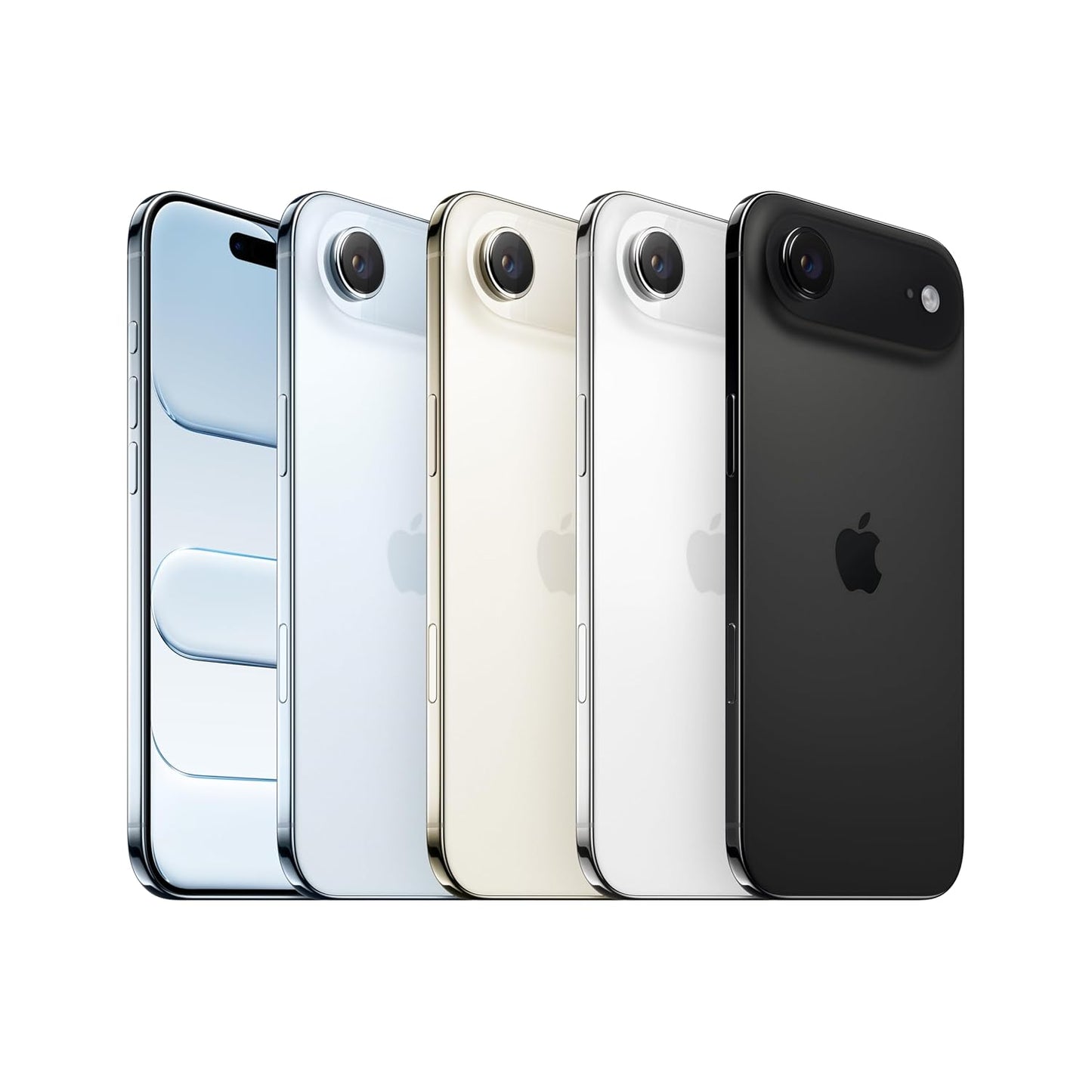 Apple iPhone Air 512 GB: Thinnest iPhone Ever, 16.63 cm (6.5″) Display with Promotion up to 120Hz, Powerful A19 Pro Chip, Center Stage Front Camera, All-Day Battery Life; Cloud White